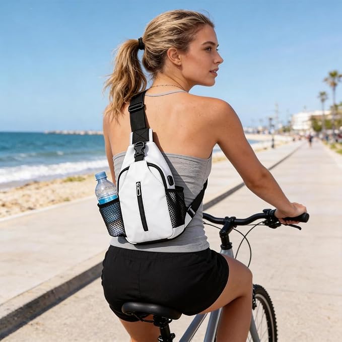 JENAGREEN Waterproof Sling Backpack Crossbody Sling Bag - Image 4