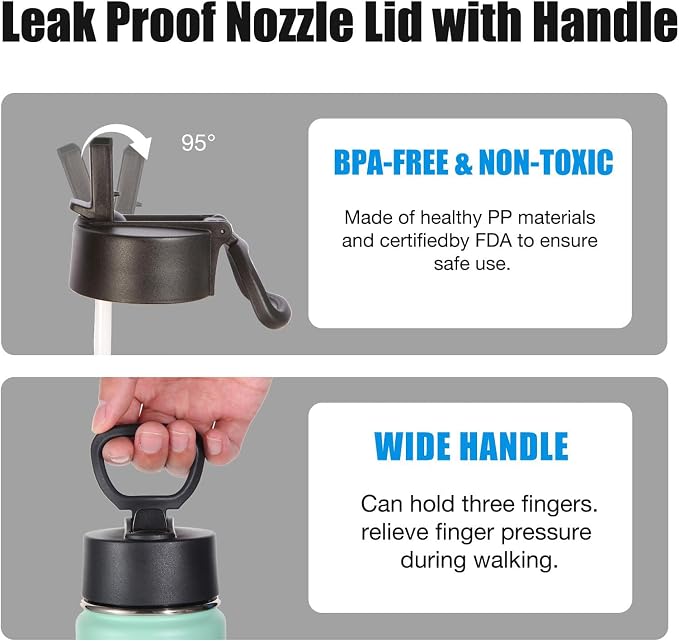 Volhoply 24oz Insulated Water Bottle - Image 6
