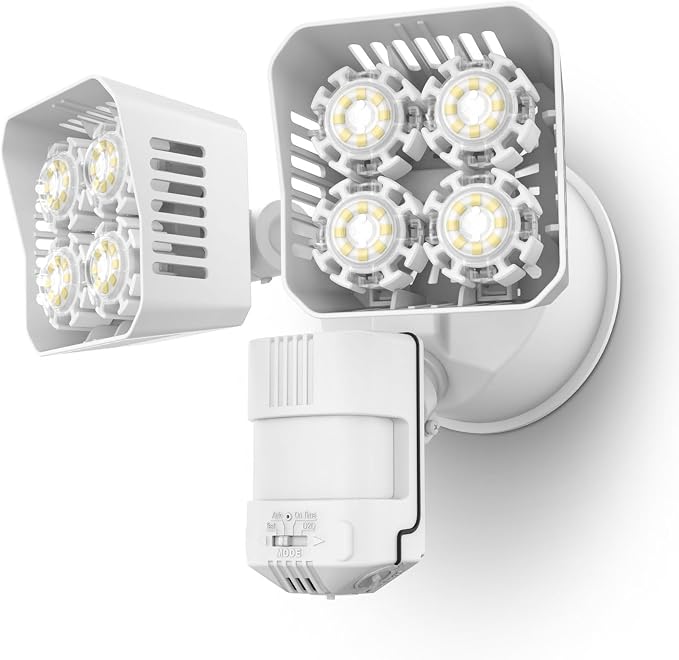 SANSI 36W 3600LM Motion Sensor Outdoor Lights, 000 Hrs Lifespan LED Flood Light by SANSI