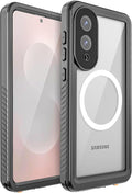 Magnetic for Samsung Galaxy S25 Edge Case, IP68 Waterproof Dustproof Case by Unknown
