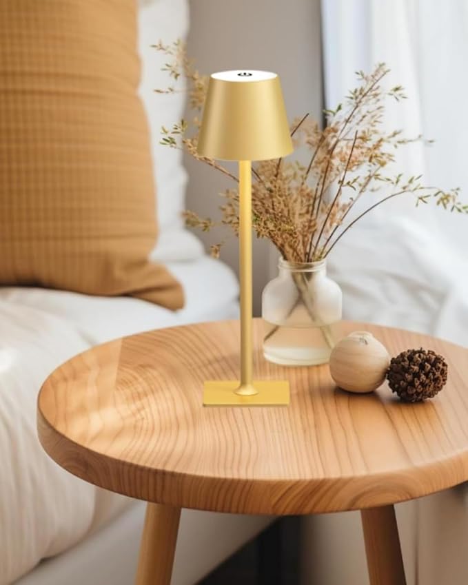 Fizrice Cordless Table Lamp, 6000mAh Battery Operated, 250LM Adjustable - Image 6