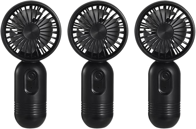 VanSmaGo Portable Mini 3-pack Handheld Personal Small Fan by VanSmaGo