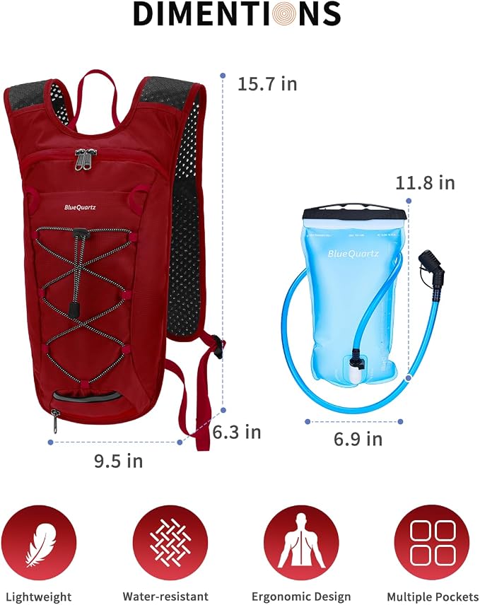 Blue Quartz Hydration Backpack - Image 6