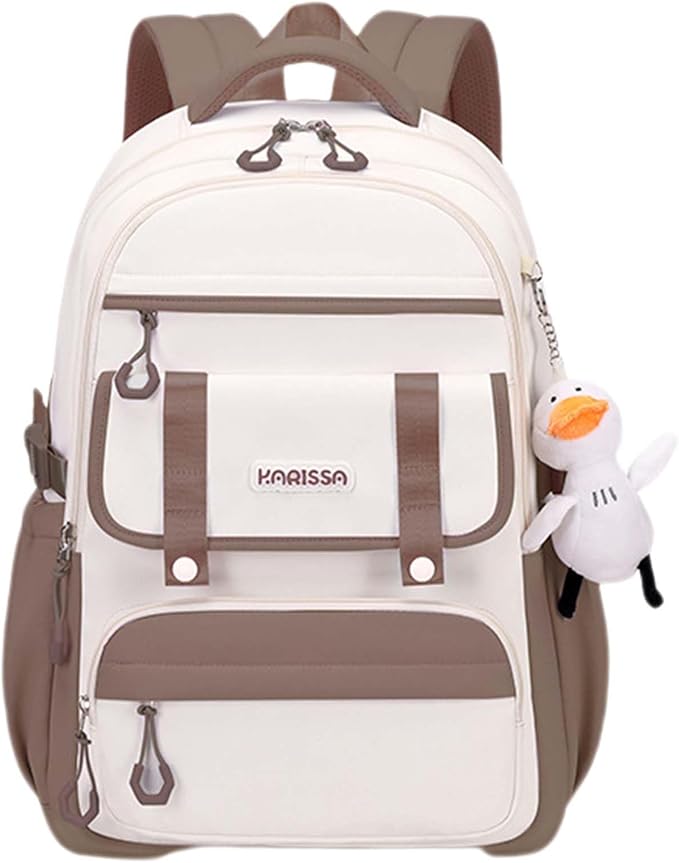 Womens Girls Backpack for School Cute Aesthetic Large Laptop Backpack Kawaii by MININAI