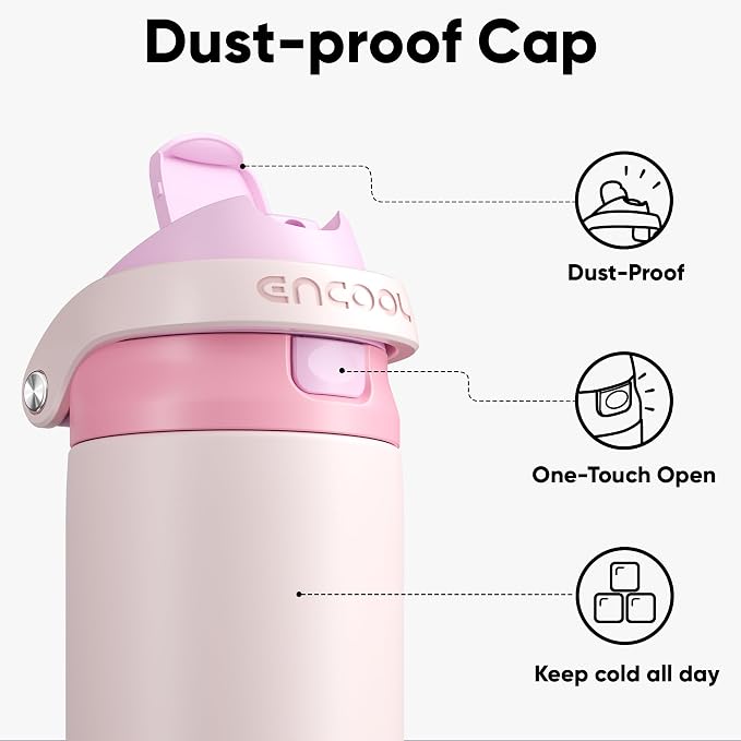 ENCOOL Leakproof Insulated Water Bottle - Image 2