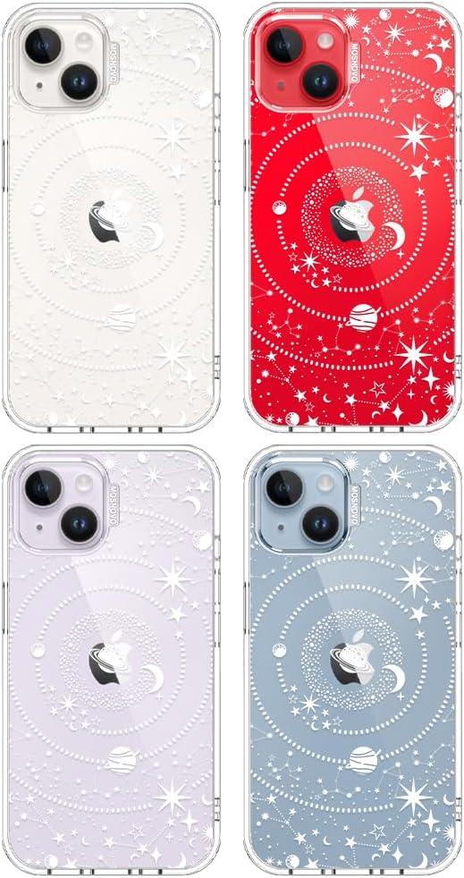 MOSNOVO for iPhone 13/14 Case | Military Grade 6.6ft Drop Tested | Clear - Image 3