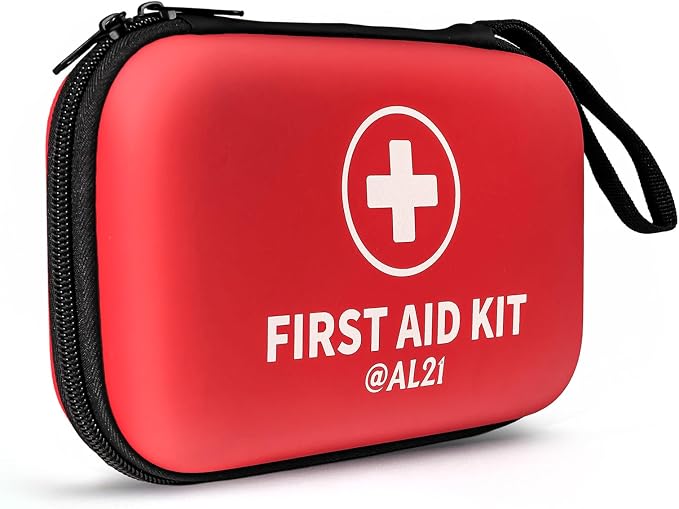 @AL21 All-Purpose First Aid Kit 184 Pieces, Emergency Kit by CorDxTyfast