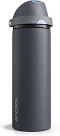 Insulated Water Bottle with Straw by ENCOOL