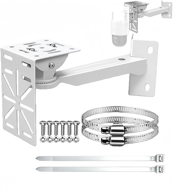 CCTV Security Corner or Pole Mount Bracket by GledeYeTec