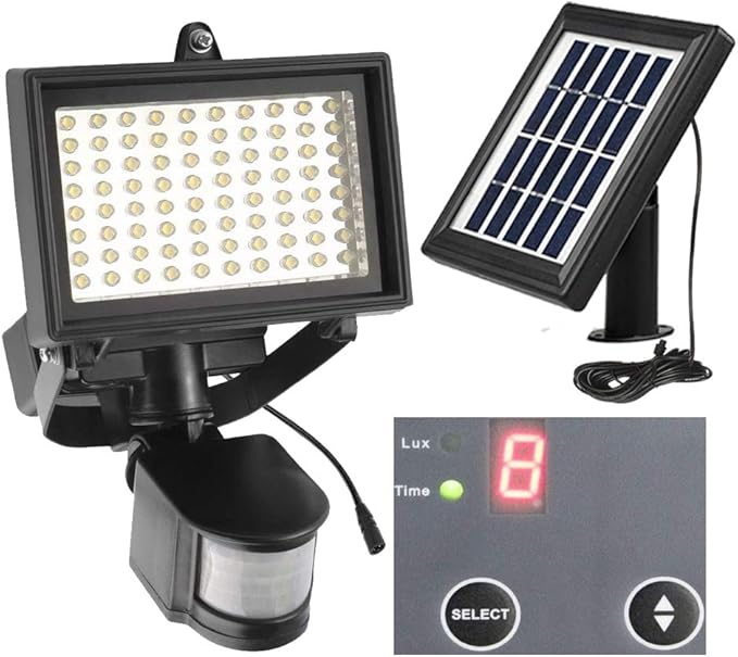 SUNLONG Solar Motion Lights Outdoor Waterproof Motion Sensor Outdoor Lights by MakeYourNightOutstandingatNight