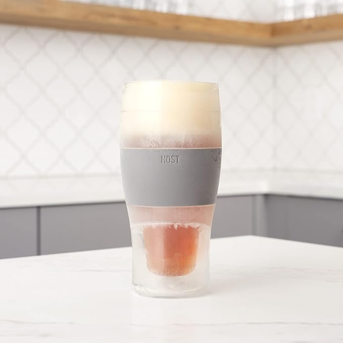 Host Freeze Beer Glasses, Frozen Beer Mugs, Freezable Pint Glass Set, Insulated - Image 8