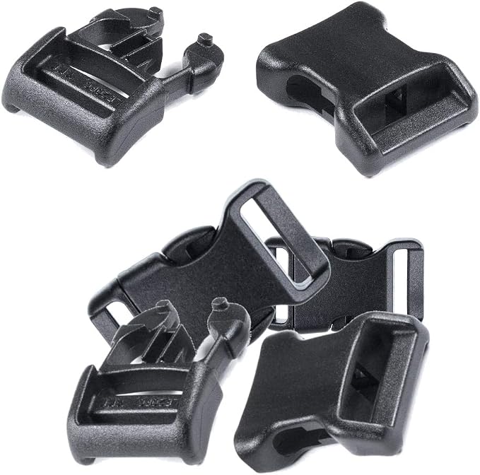 Black Plastic Side Release Buckles - Image 5