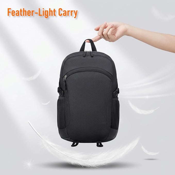 Lightweight Hiking Backpack 30L Packable Foldable Daypack Collapsible Travel - Image 4