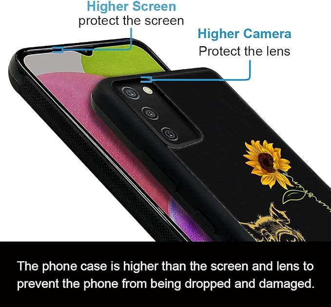 for Samsung Galaxy S20 FE Case, Pig Sunflower Yellow Sunshine Pattern Graphic - Image 6