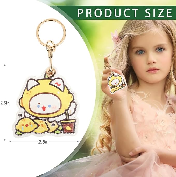 Leather Keychain Case Holder Compatible - Image 2