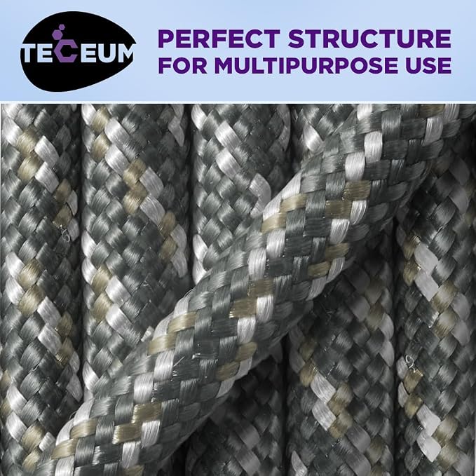 TECEUM Reflective Paracord Rope 1000 – 1000ft/200ft/100ft/50ft – 40+ Colors – - Image 8