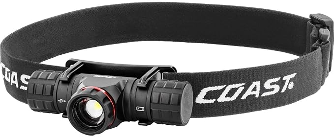 Coast XPH25R 410 Lumen USB Rechargeable-Dual Power LED Headlamp - Image 2