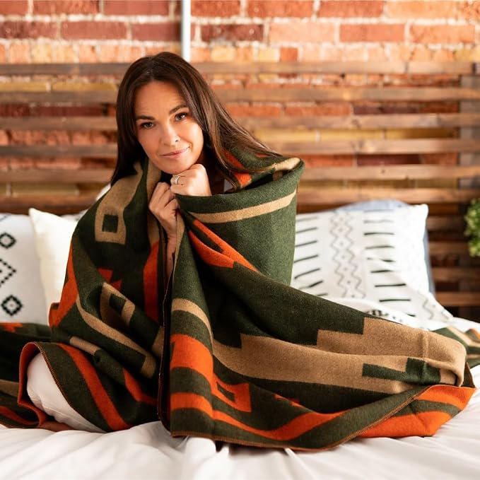 Arcturus Rainier Wool Blanket, Washable Wool Blanket - Image 5