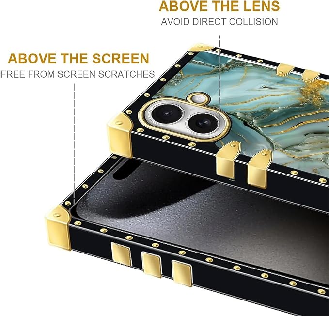 for iPhone 17 Case Luxury Golden Decoration - Image 7