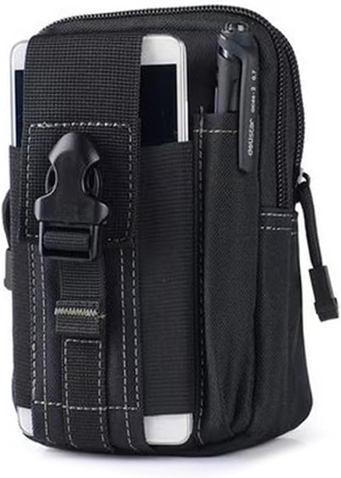 Belt Pouch, Tactical Molle Phone Pouch EDC Utility Pouches Waist Bag, Small by ONEWVWPIN