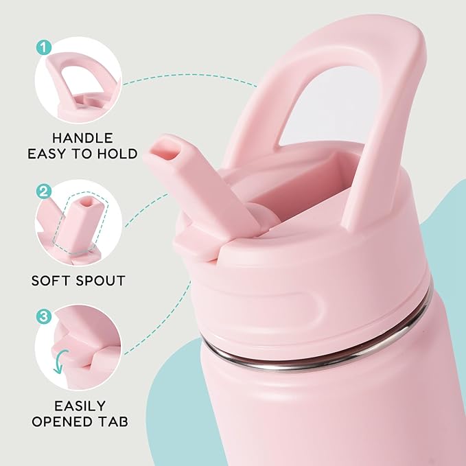 Fijinhom 12oz Kids Water Bottle - Image 4