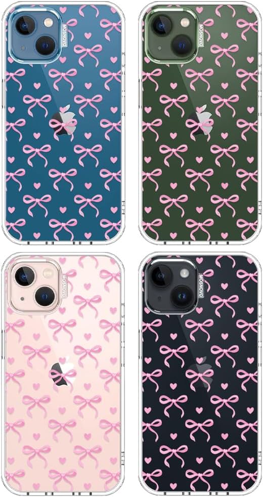 MOSNOVO for iPhone 13/14 Case | Military Grade 6.6ft Drop Tested | Clear - Image 4