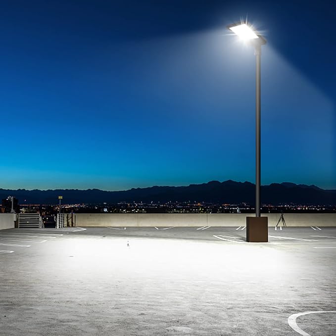 45000LM LED Parking Lot Light 300W 150LM/W led Shoebox Dusk to Dawn Outdoor - Image 7
