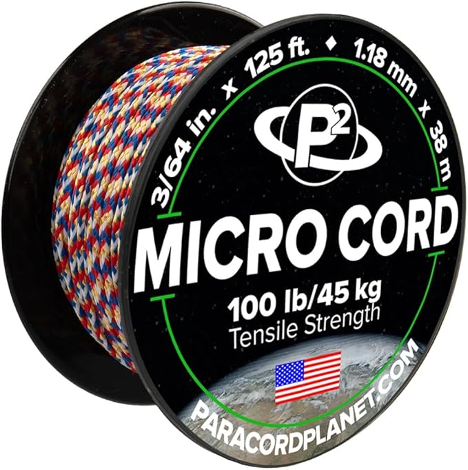 Paracord Planet Micro Paracord – Thin Braided Cord by ParacordPlanet