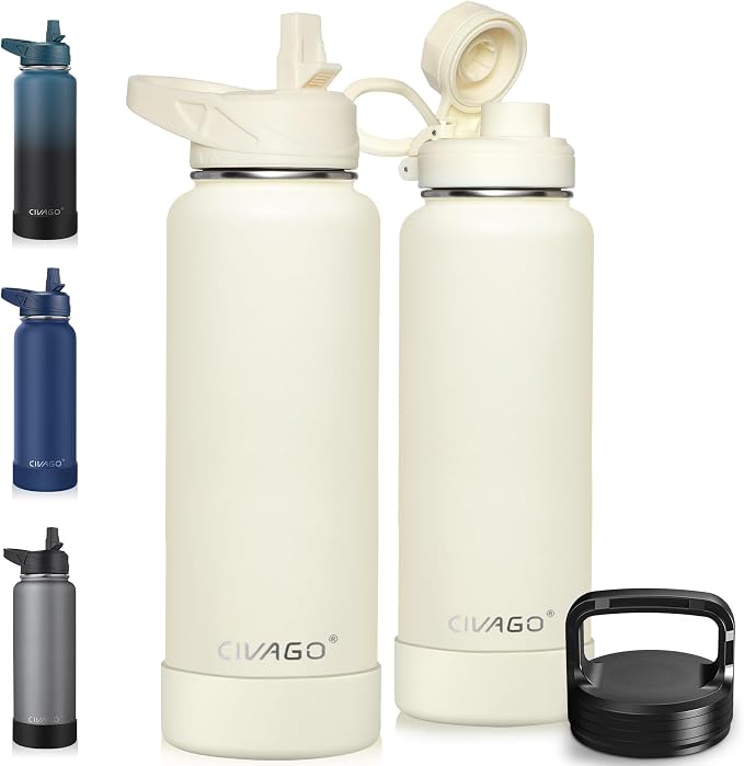 CIVAGO 40 oz Insulated Water Bottle by CIVAGO