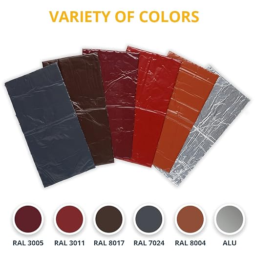 Alenor Brown Butyl All Weather Repair Patch 4"x6" Waterproof Sealing Patch Roof - Image 2