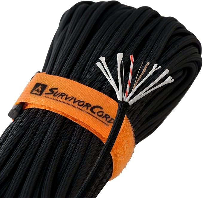 TITAN Survival Patented Paracord 550 - 25ft by SurvivorCord