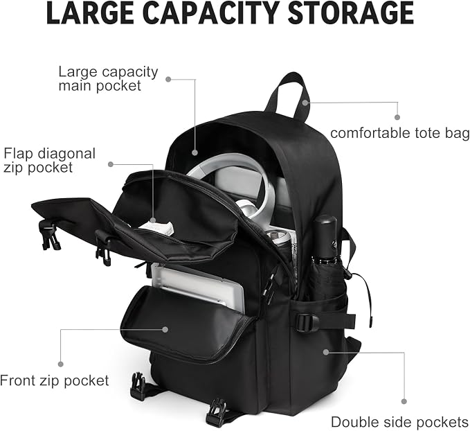 coowoz Casual Daypack Large upgraded version College Laptop Backpack - Image 4