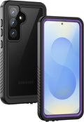 Lanhiem for Samsung Galaxy S25 Case, IP68 Waterproof Dustproof, Built-in Screen by LanhiemHome