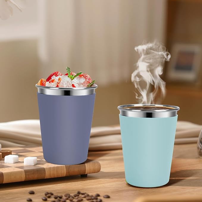 Kids Cups with Straws and Lids Leak Proof, 12oz Sippy Cups - Image 5