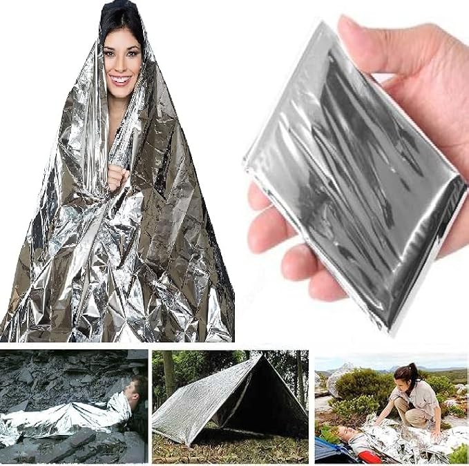 GALAXYLENSE Emergency Mylar Thermal Blanket - Image 4