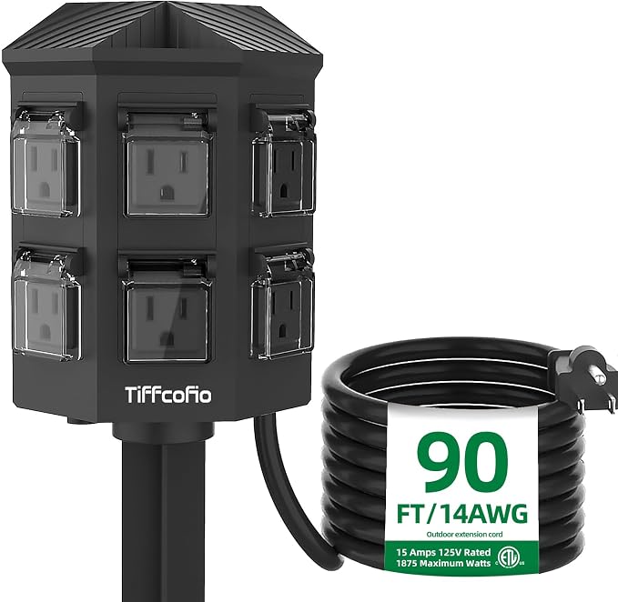 TiFFCOFiO Outdoor Power Strip by TiFFCOFiO