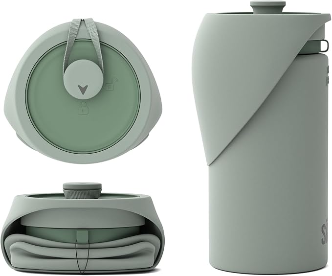 SÄKER Portable Dog Water Bottle, Collapsible Water Bottle by S%C3%A4ker