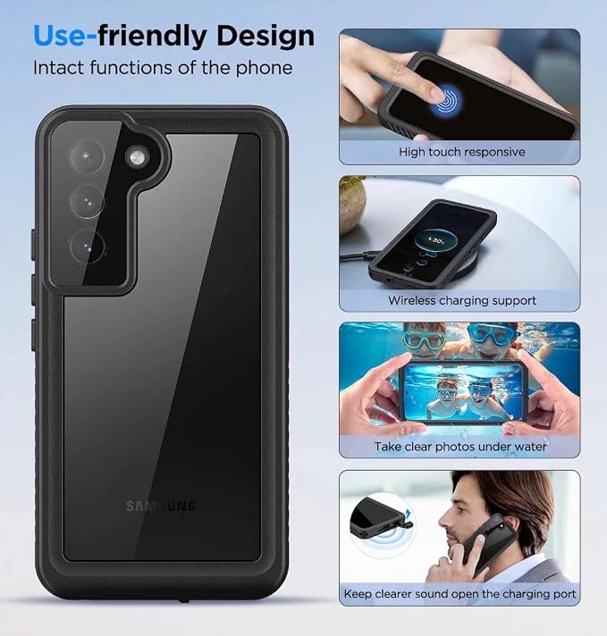 Lanenas for Samsung Galaxy S22 Case, Waterproof Case - Image 6