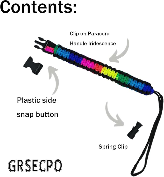Water Bottle Handle Strap Paracord Handle Strap Cord - Image 3