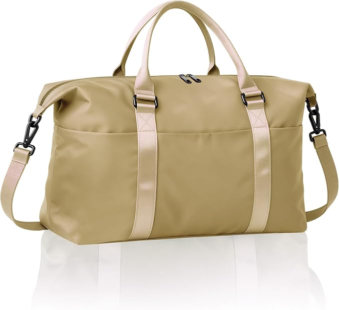 Weekender Duffel Bags for Women， Travel Totes Bag for Airplane Essentials by Unknown
