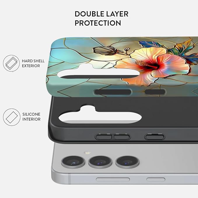 Compatible for Samsung Galaxy A16 5G Case, Dual Layer Heavy Duty 2 in 1 - Image 2