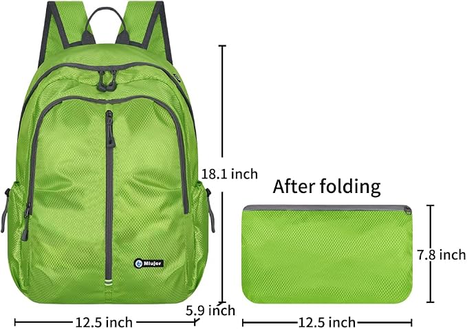 Lightweight Packable Foldable Backpack, Hiking backpack, Travel Backpack - Image 2