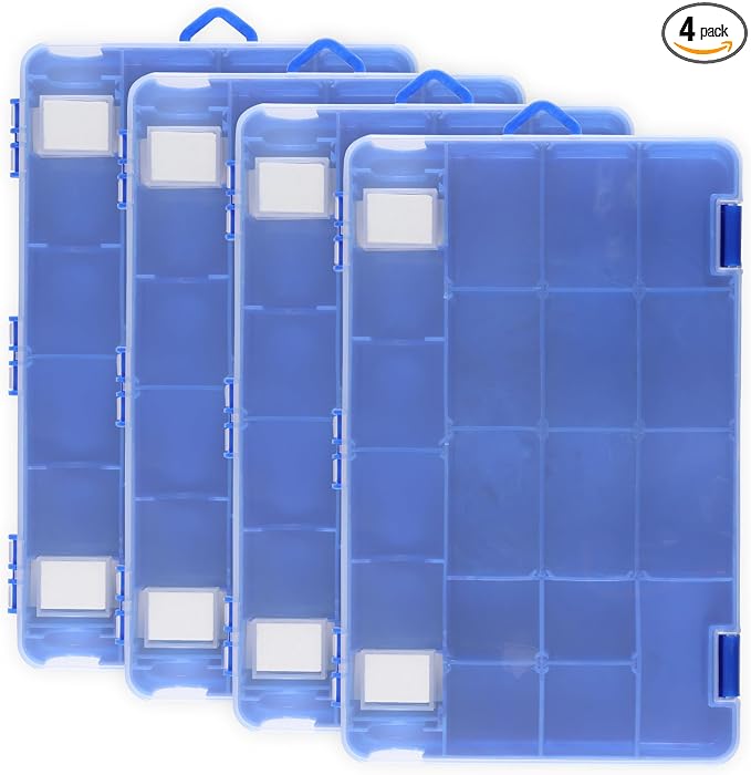 Shakespeare Tacklebox Fishing Tackle Storage, Customizable, Dual-Latching System by ShakespeareFishing