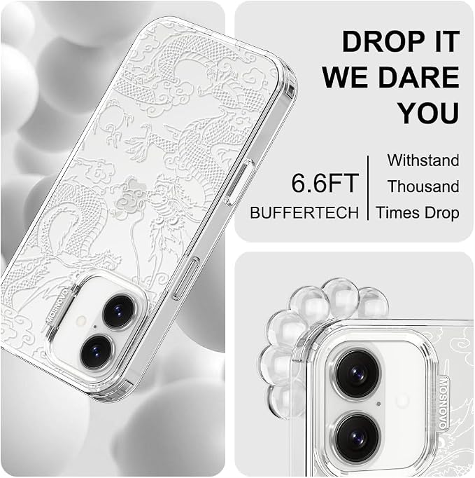 MOSNOVO for iPhone 17 Case | Military Grade 6.6ft Drop Tested | Camera Control - Image 5