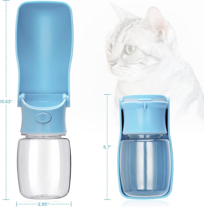 Portable Dog Water Bottle, Foldable Dog Water Bottle Leak Proof Dispenser - Image 3