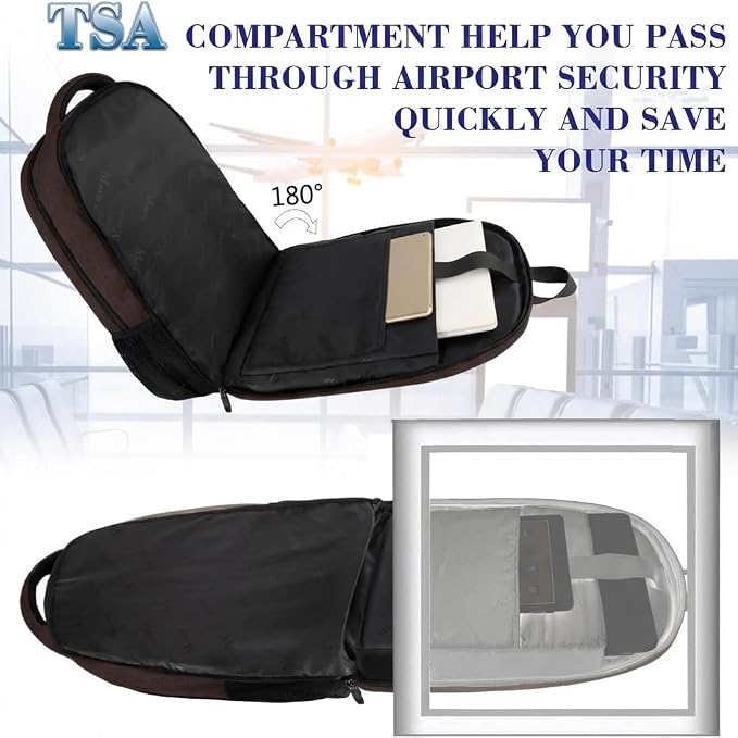 MATEIN Laptop Backpack, Extra Large TSA Friendly 17.3 Inch Travel Computer - Image 2