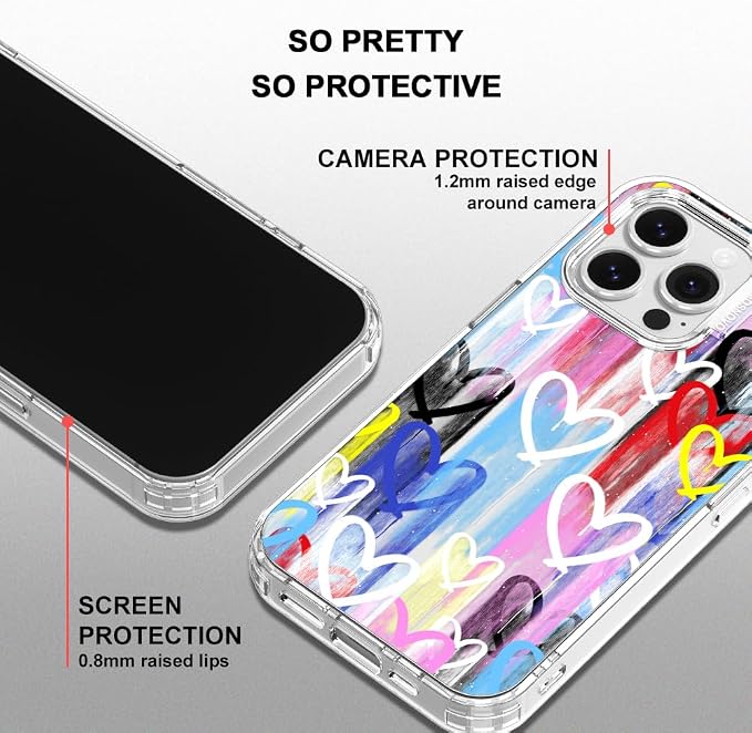 MOSNOVO for iPhone 16 Pro Max Case, Shockproof Military-Grade Protection 6.6ft - Image 4