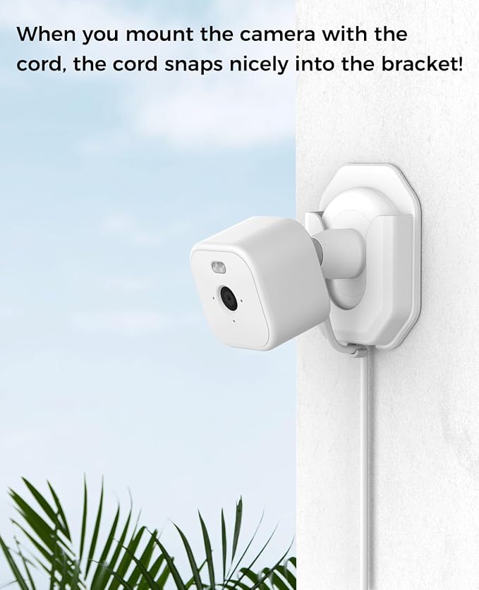 KMOUANTS 3 Pack Blink Mini No Drill No Screws Wall Mount Bracket - Image 5
