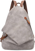 KL928 PU Leather Vintage Backpack – Large Casual Daypack Outdoor Travel by KL928