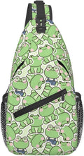 Cute Frog Sling Bag For Women Men Fashion Backpack Crossbody Frogs Shoulder Bag by Unknown